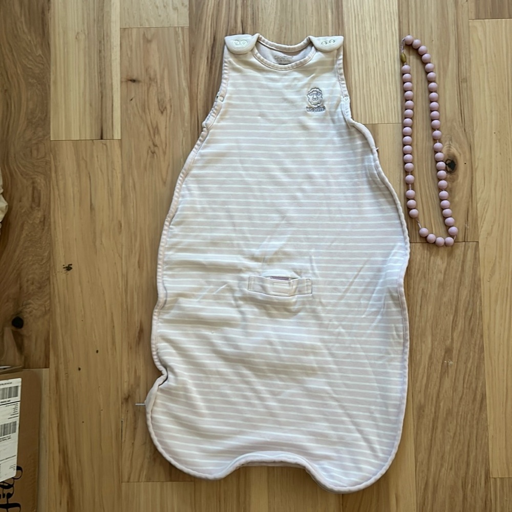 Woolino sleep sack for ages 2-24 months